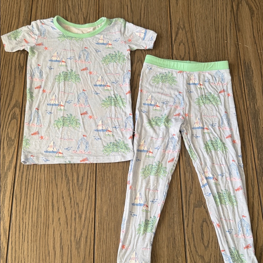 Toddler Kiki & Lulu Dreams For Sail PJ Set